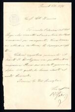 Autografo di Nicola Fabrizi