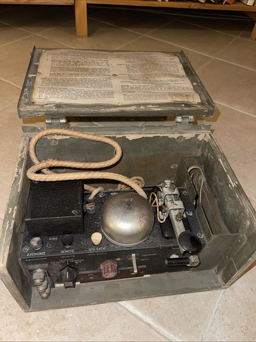 Telefono campo militare - telefono,