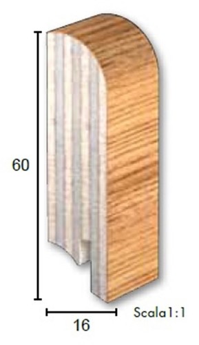 Zoccolino battiscopa legno - battiscopa,
