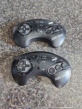 SEGA GENESIS Controller Wireless Doppio Turbo NO DONGLE Set di 2 Accensioni