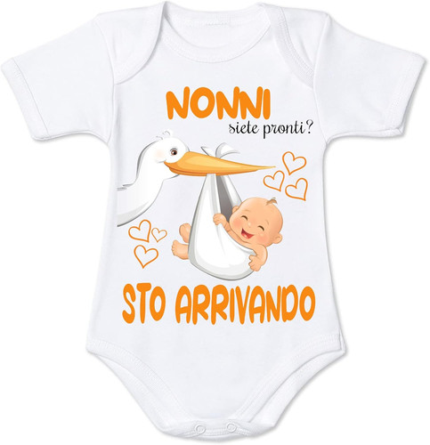 Body neonato sto arrivando - body,