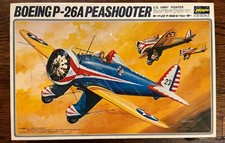 1/32 Hasegawa Boeing P-26A Peashooter US Army Fighter contenuto vintage SIGILLATO
