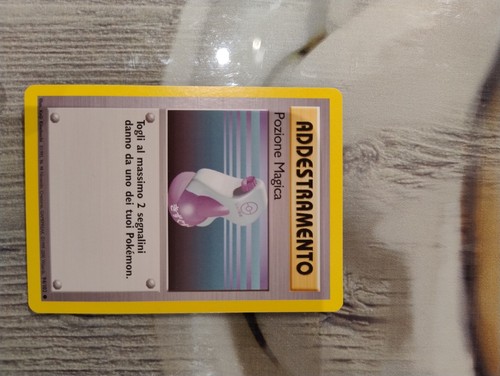Carta pokemon addestramento - carta,