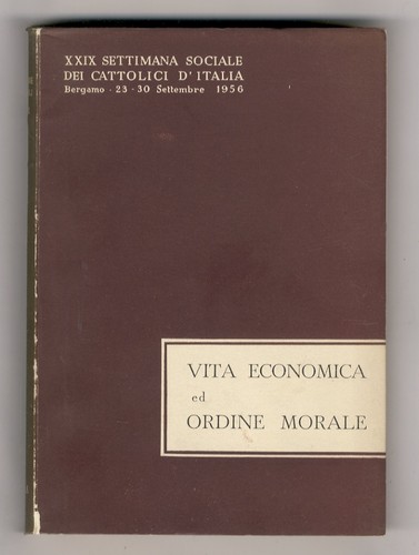Vita economica ordine - economica,