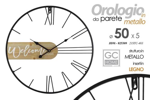 Orologio parete welcome - da,