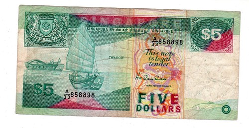 Banconota singapor - banconota,