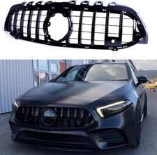 Mercedes Classe A W177 2018-2022 Griglia Panamericana Nera Lucida AMG Line/Sport