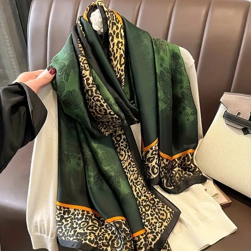 Foulard étole satinée fond - foulard,,