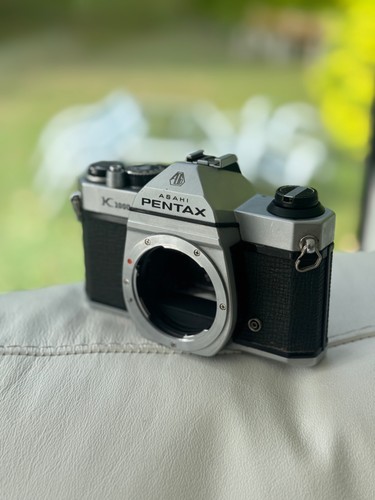 Asahi pentax k1000 fotocamera - asahi,