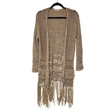 Zara Cardigan Donna Marrone
