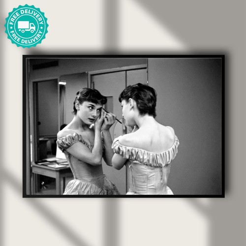 Stampa specchio trucco vintage