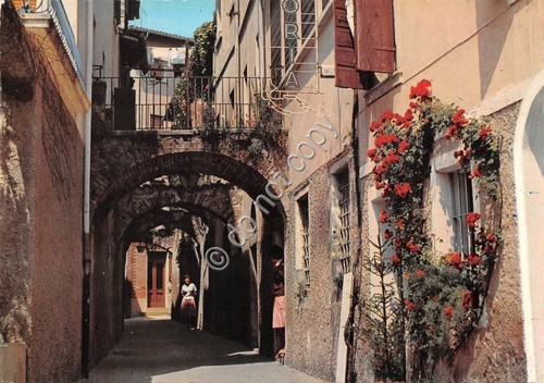 Cartolina garda via - cartolina,