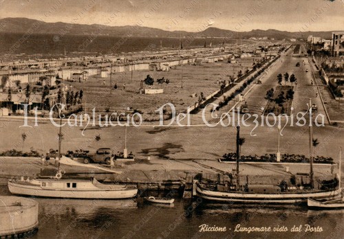 1953 riccione lungomare - 1953, visto