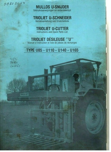 Trioliet cutter per insilato - trioliet, u-cutter