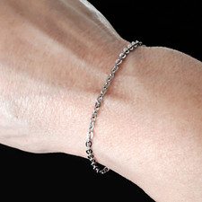 Bracciale catena da 2mm in