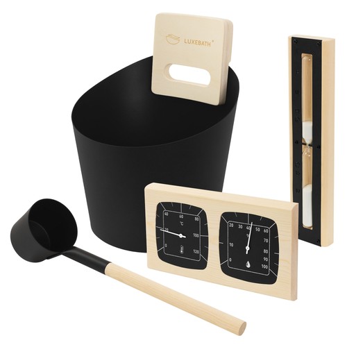 Kit accessori sauna - 4, in