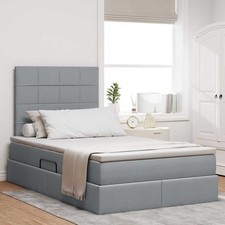 Letto con contenitore e LED