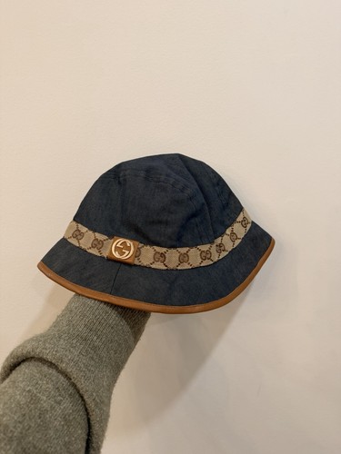 Cappello gucci denim - gucci,