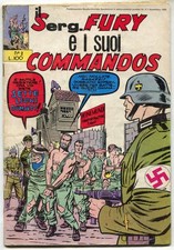 [857] SERGENTE FURY E I SUOI COMMANDOS ed. Le Maschere 1966 n. 2 stato Buono