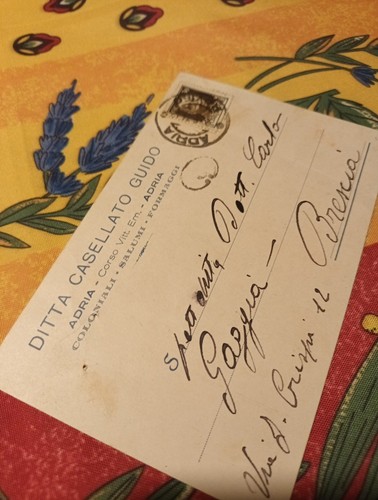 Cartolina commerciale 1936 - commerciale,