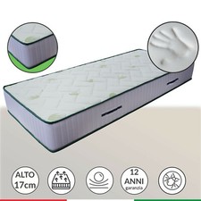 Materasso Memory foam alto 17 cm ortopedico anatomico in AirPur® - LISA