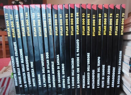 Dylan dog nuovi coollezione - dog,