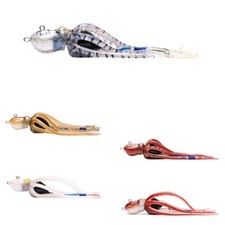 Mustad Inkvader Octopus Jig 80gr Artificiale Polpo Pesca Vertical Jigging + Pods