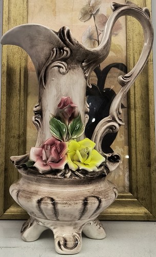 Vaso brocca capodimonte - vaso, 15"