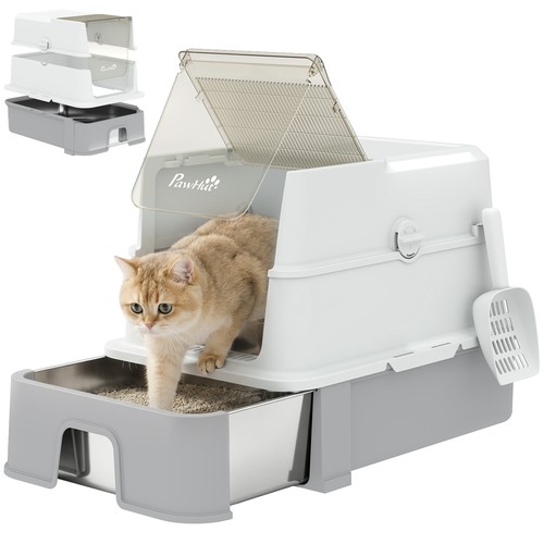 Pawhut lettiera gatto - pawhut,