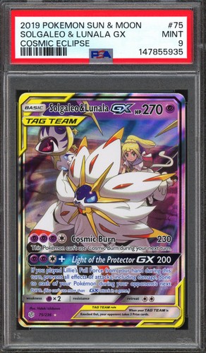 Psa solgaleo lunala gx - lunala,