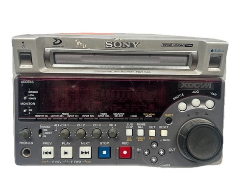 Sony pdw 1500 - sony, pdw-1500