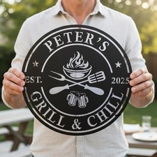 Insegna Personalizzata Grill &