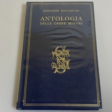 Antologia delle opere minori di Boccaccio Biblioteca Carducciana Sansoni