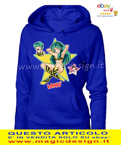 Felpa lamu ragazza dello - lamu,