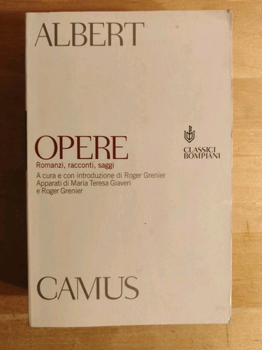 Albert camus opere - albert,