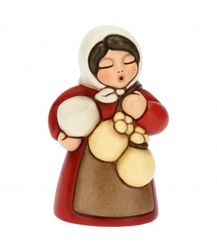 Donna con formaggio thun - con,