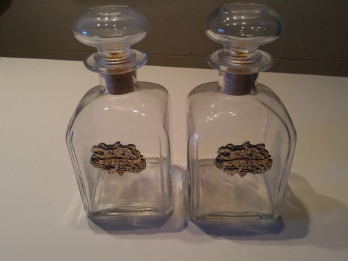 Bottiglie vetro whisky - , e