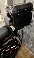 TOP CASE 38 LITRI ALLUMINIO BLACK FRENKCASTLE BMW R1250 GS ADV R1200 GS LC ADV