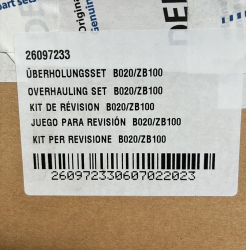 Kit revisione cuscinetto