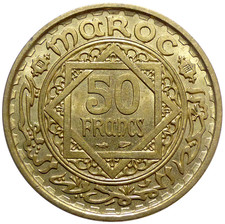 MAROC 50 Francs 1952