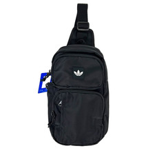 Borsa a tracolla Adidas Originals Utility 4 Sling nera bottiglia unisex B20