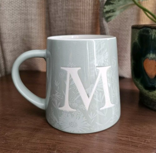 Tazza alfabeto verde - "m",