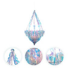 Decorazione scena colore neon