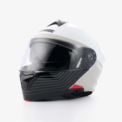 Casco moto modulare blauer - casco,