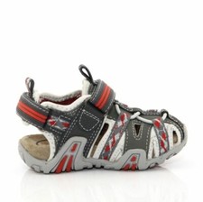 SCARPE SANDALO SANDALI BIMBO GEOX KRAZE B1124G 050CE C0051 PELLE ORIGINALE PE