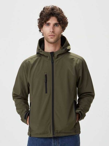 Giacca softshell con cappuccio - softshell,