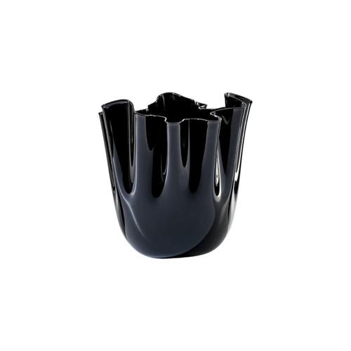 Vaso venini fazzoletto opalino - vaso,