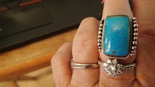 Anello rettangolare chaco - anello,