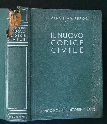 Nuovo codice civile franchi - il,