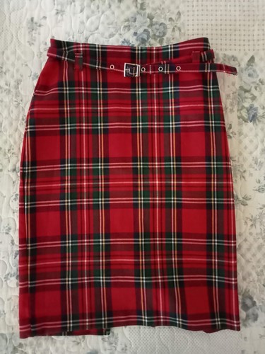 Gonna tartan vita alta motivi - tartan,